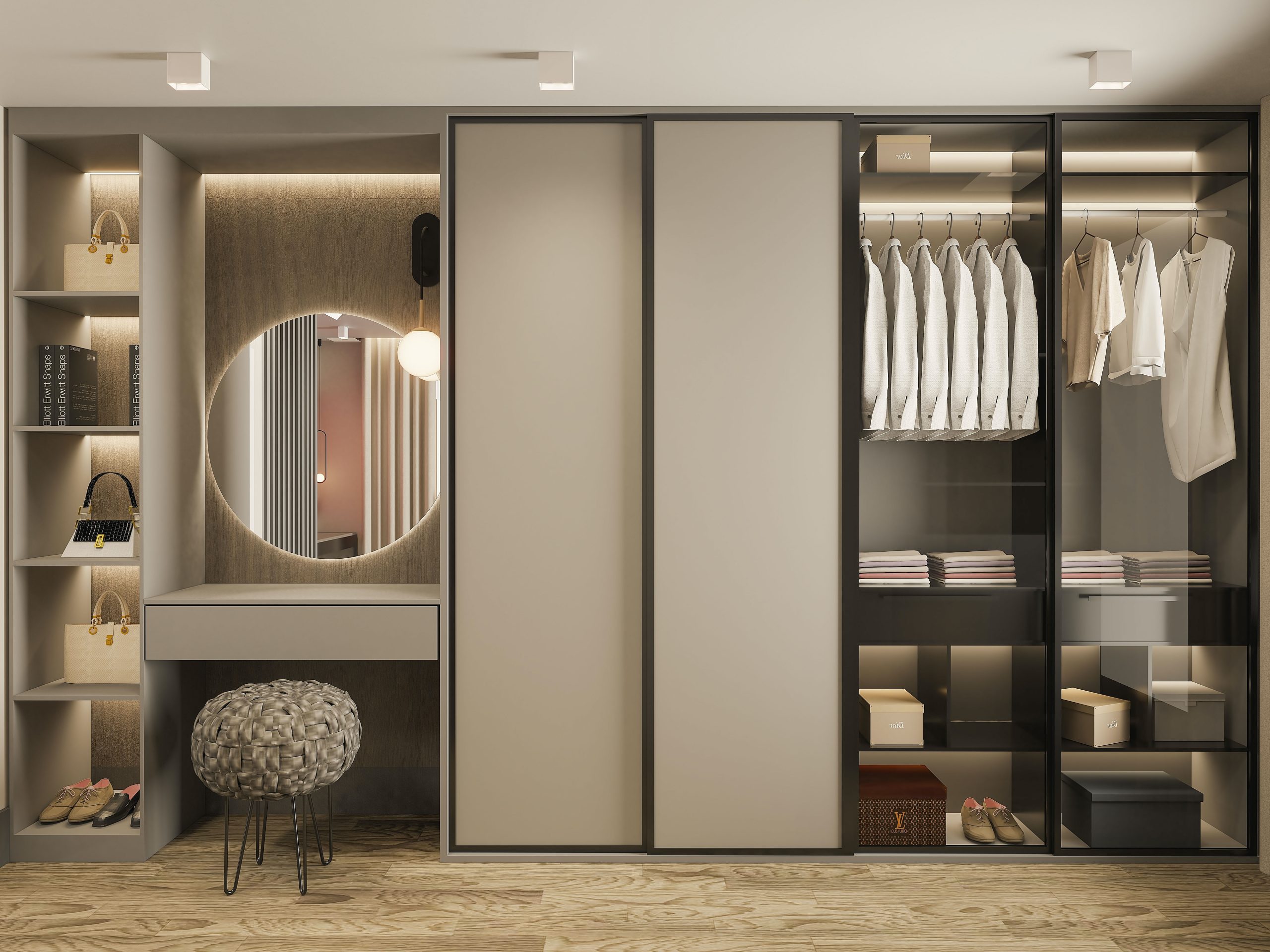 Professional Wardrobe Design and Installation Service in Qatar